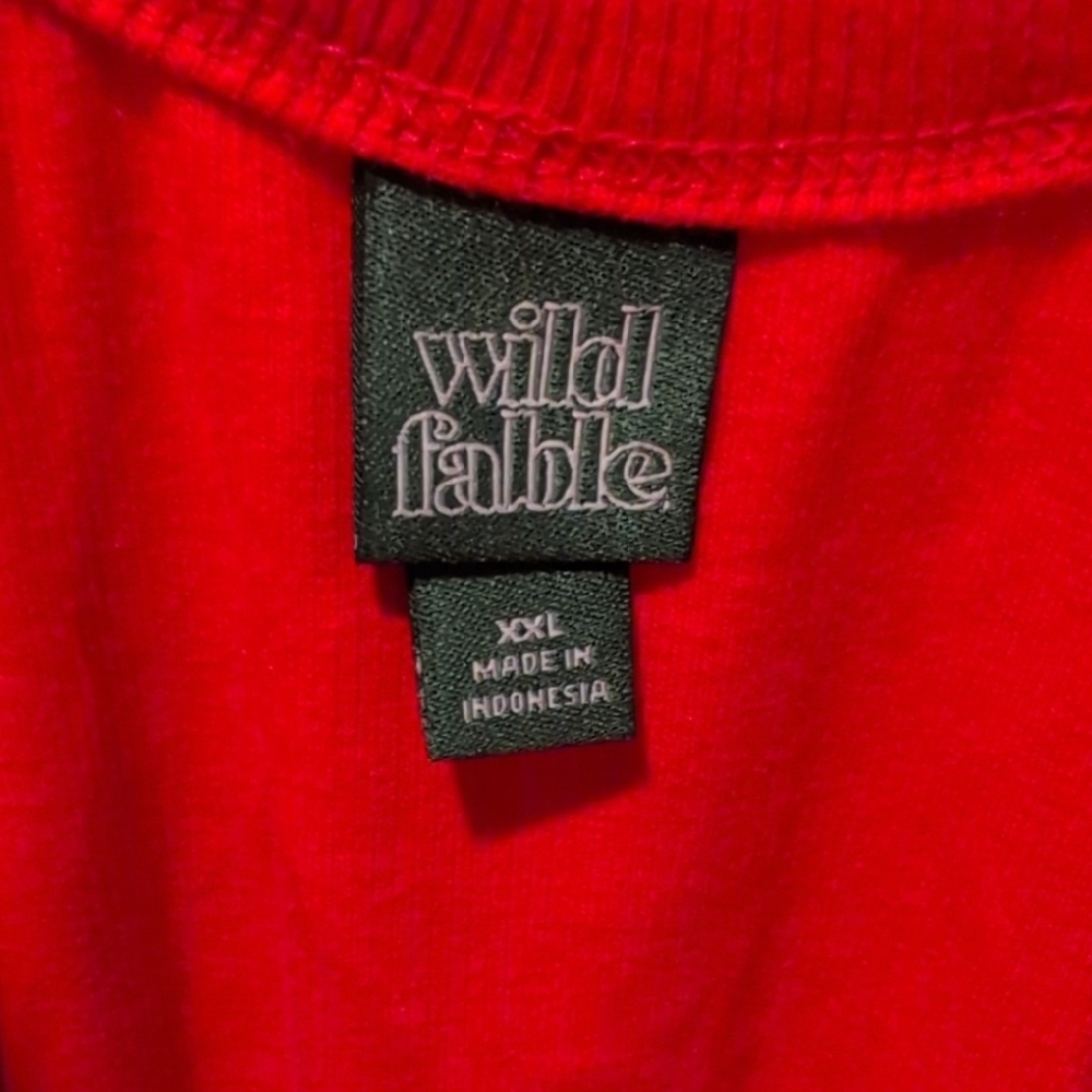 Wild Fable Red Casual Tank Dress Sleeveless Stretchy Comfort Fit Size XXL - Picture 6 of 7